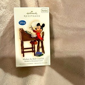 Disney Hallmark Keepsake Ornament- Mickey as Bob Cratchit